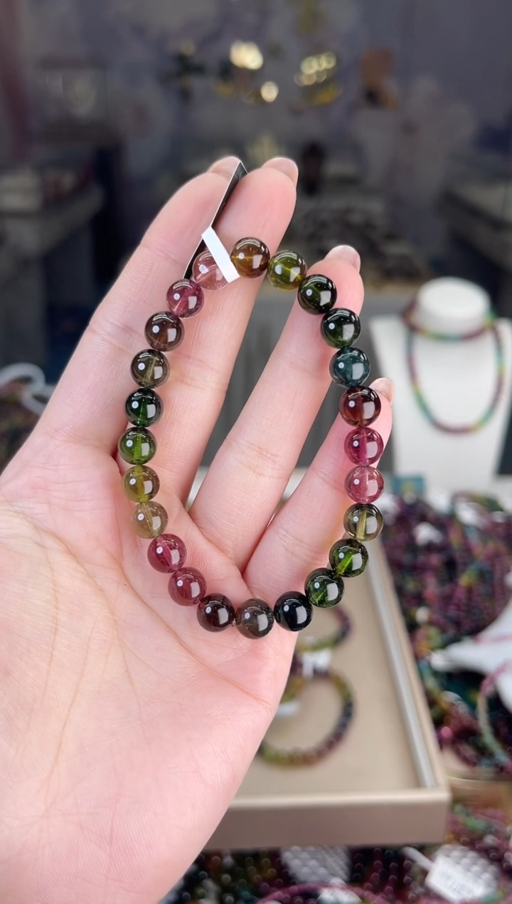 【闪购商品】碧玺/未镶嵌7mm+碧玺单圈多样性发货