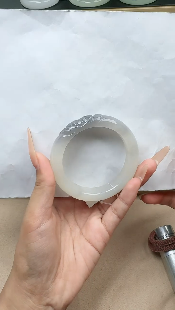 【闪购商品】和田玉手镯未镶嵌54/55圈口YY