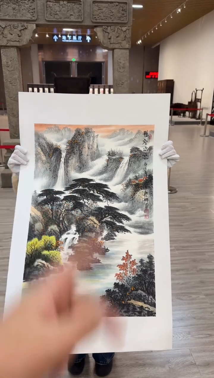 国画16赵隆轩美术馆李庆兴老师作品