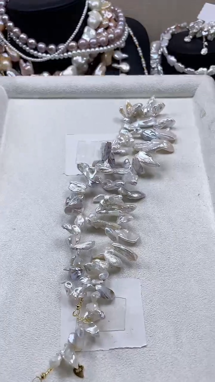 未镶嵌项链淡水珍珠【纯恬饰品】
