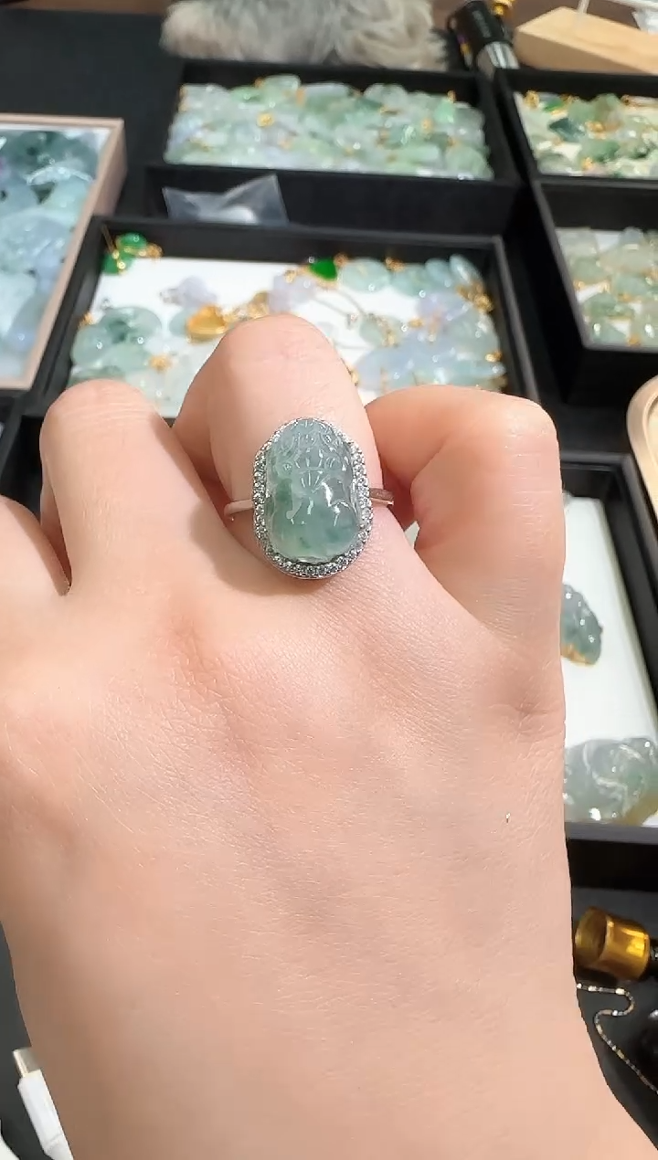 【闪购商品】翡翠颈饰银S925镶嵌2502024157