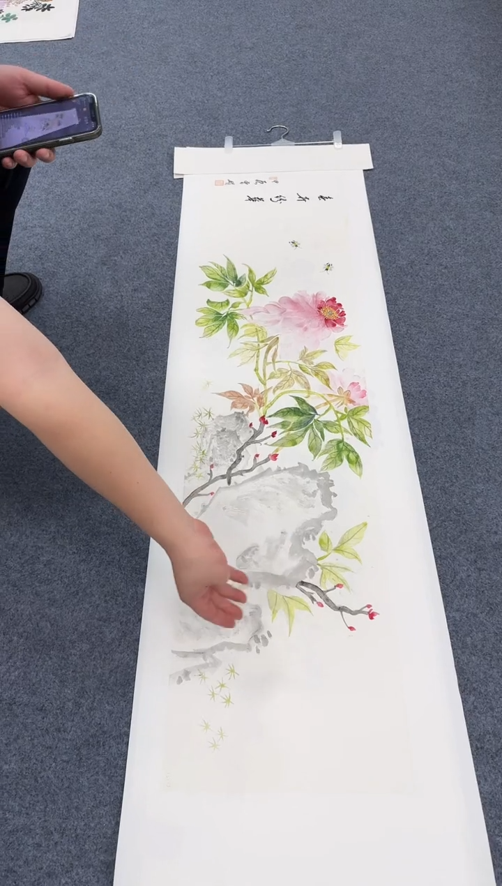 国画墨古牡丹随机同类型