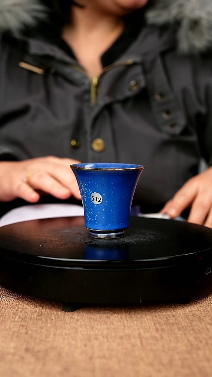 【闪购商品】512#一级品原矿钧瓷炉钧闻香杯