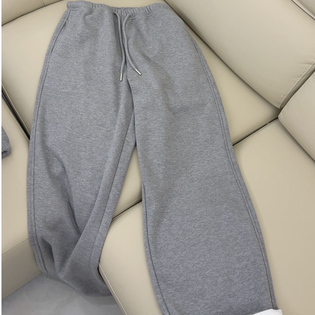 【原 歌】YG冬季加厚百搭松紧腰抽绳长短款卫裤YG969