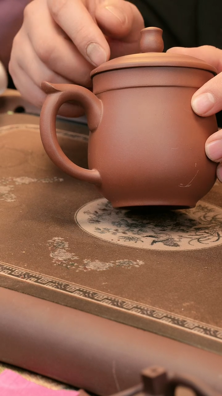 【闪购商品】紫砂茶叶盒-喀左紫砂 原矿手工