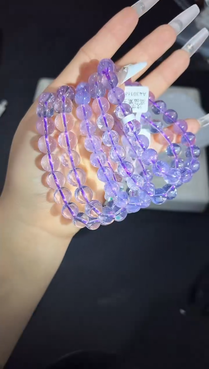 未镶嵌手链水晶18m多样性发其一【1条】默认微瑕9mm