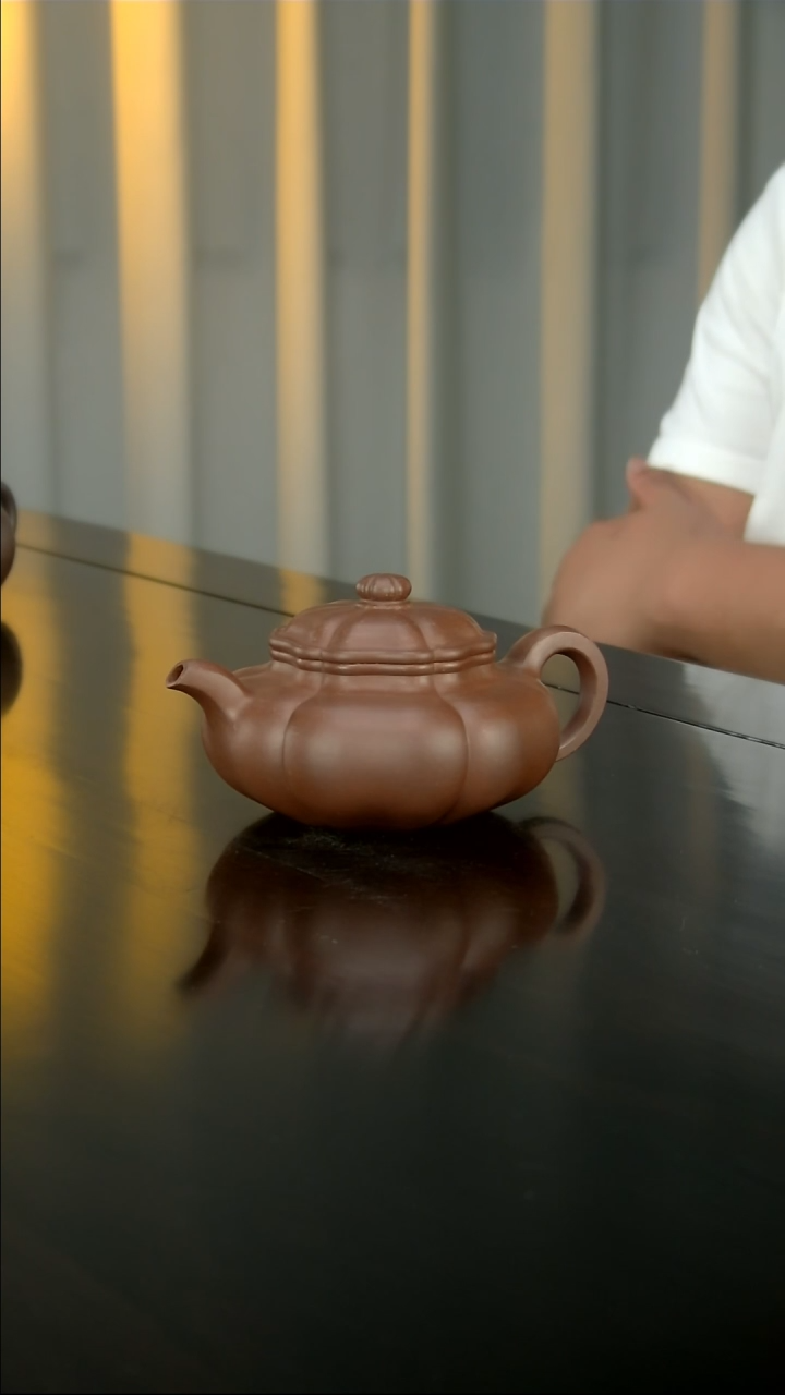 茶壶紫砂葵仿古高端紫砂壶