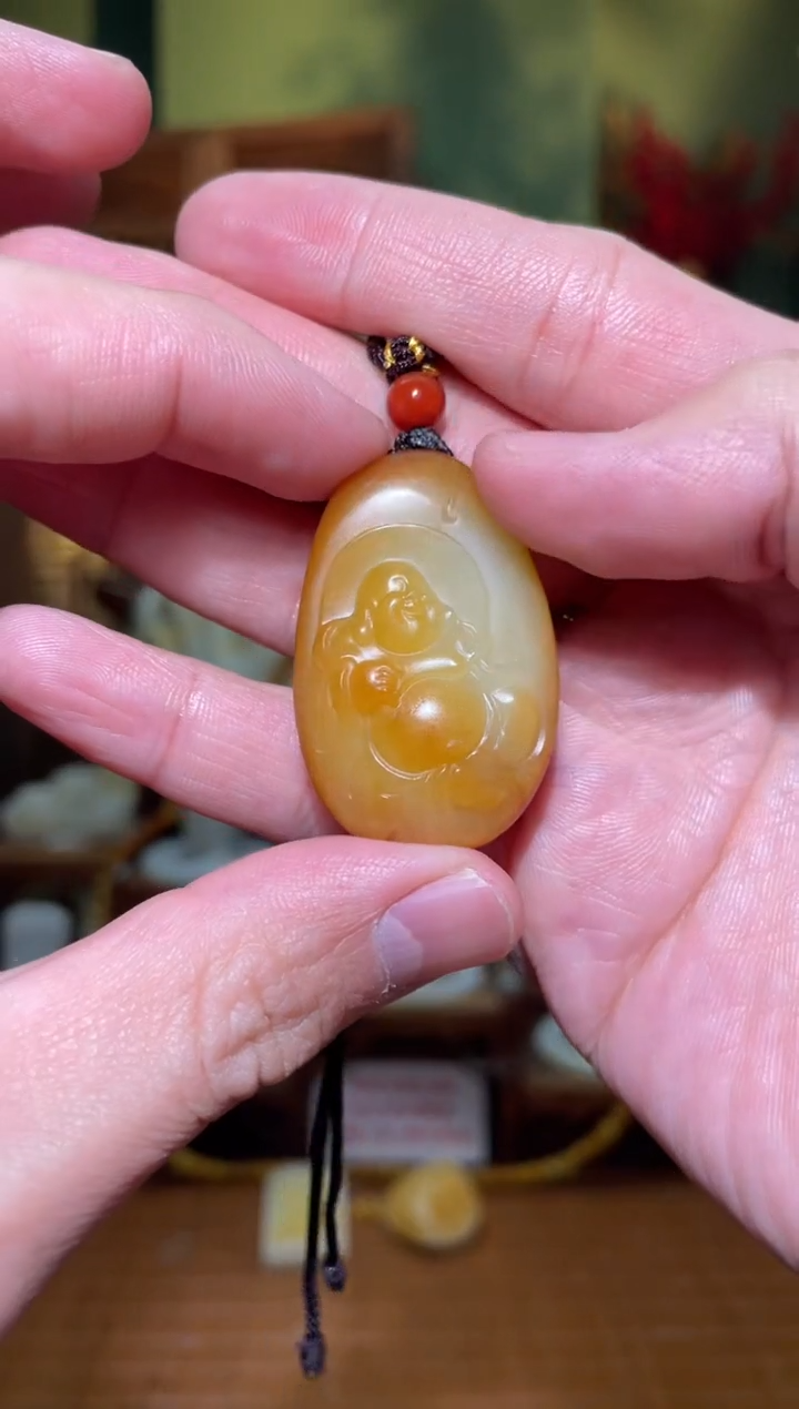 【闪购商品】和田玉吊坠(不含链)未镶嵌佛公