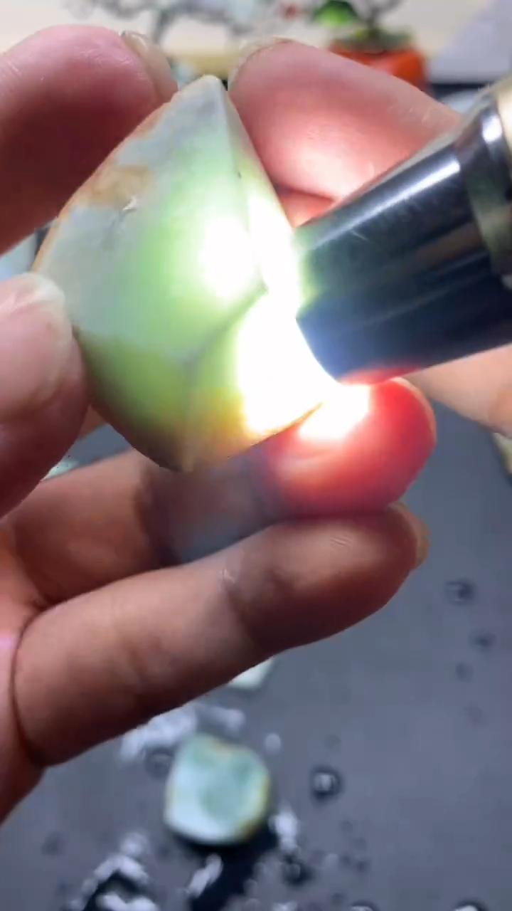 【闪购商品】翡翠颈饰未镶嵌 重新截图