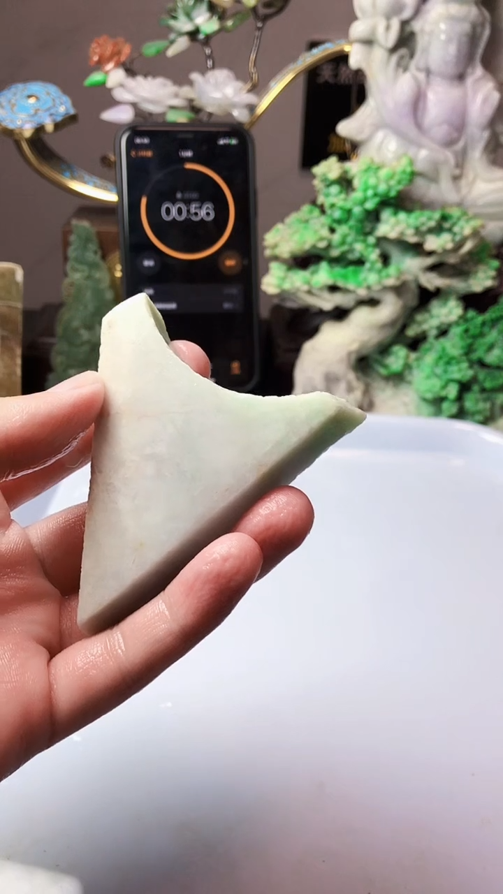 翡翠未镶嵌颈饰1***九天然A货翡翠