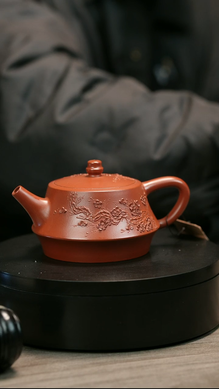 茶壶紫砂?****厂H1931陈春芬梅花合础