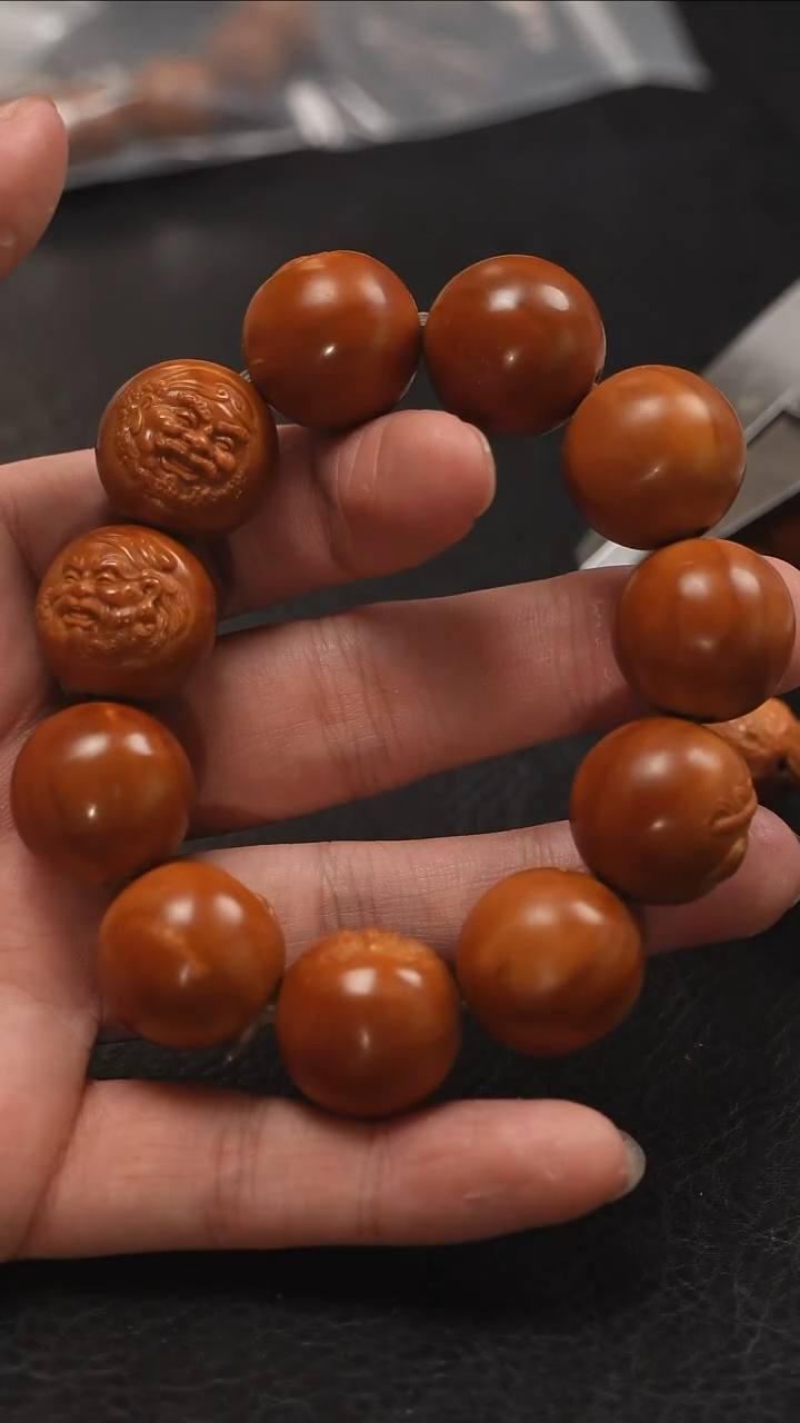 【闪购商品】橄榄核手串/手链橄榄核文玩作品