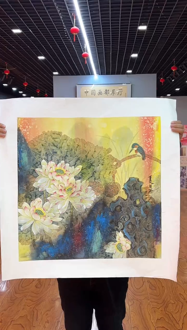 【闪购商品】国画周建真老师绘画作品8-13