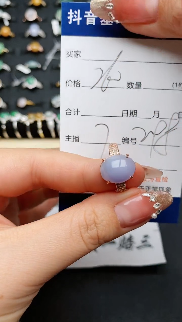 【闪购商品】翡翠戒指银S925镶嵌..........