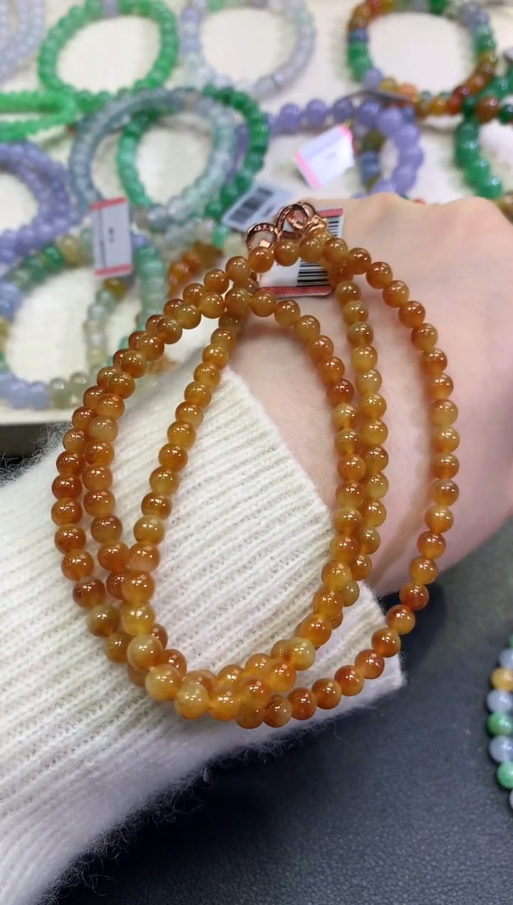 【闪购商品】翡翠手串未镶嵌D69      