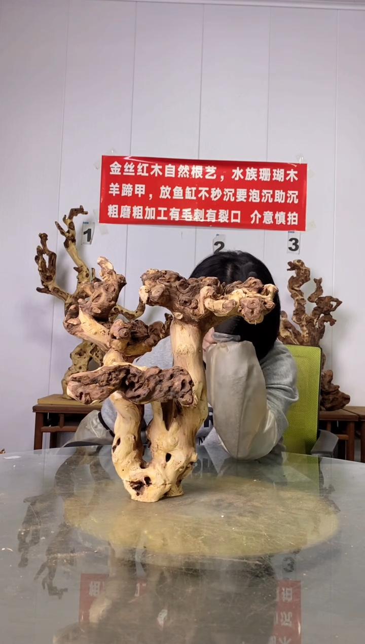 【闪购商品】香榧木45金丝红木 羊蹄甲 