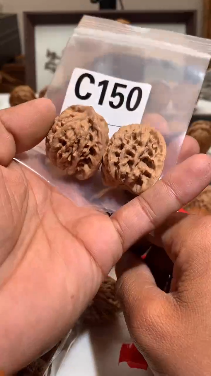 桃核把件【丰泰】39   左右野生小众