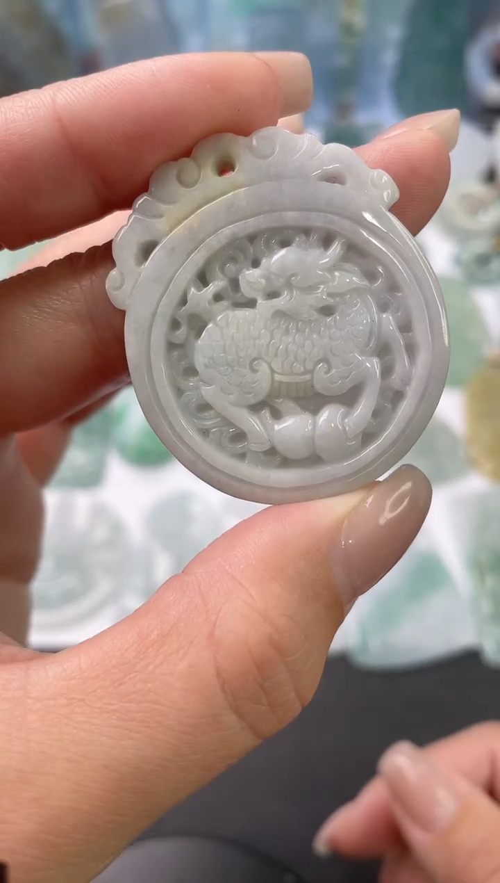 吊坠(不含链)未镶嵌翡翠1