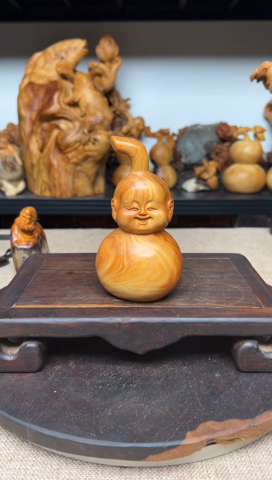 柏木（崖柏）崖柏雕刻件