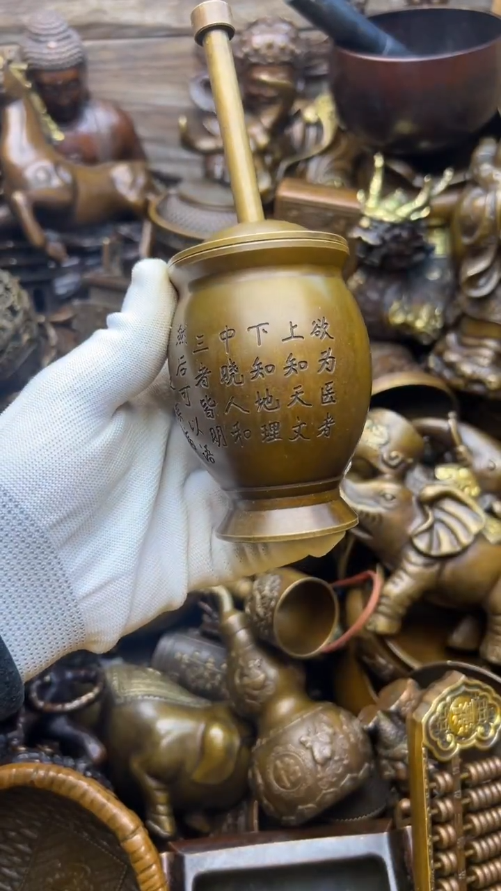 精美铜器，点击下单