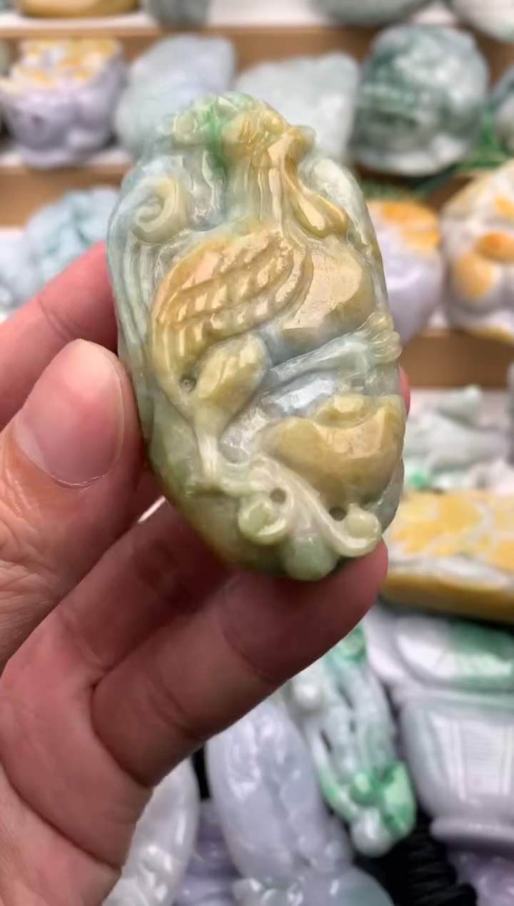 吊坠(不含链)未镶嵌翡翠1