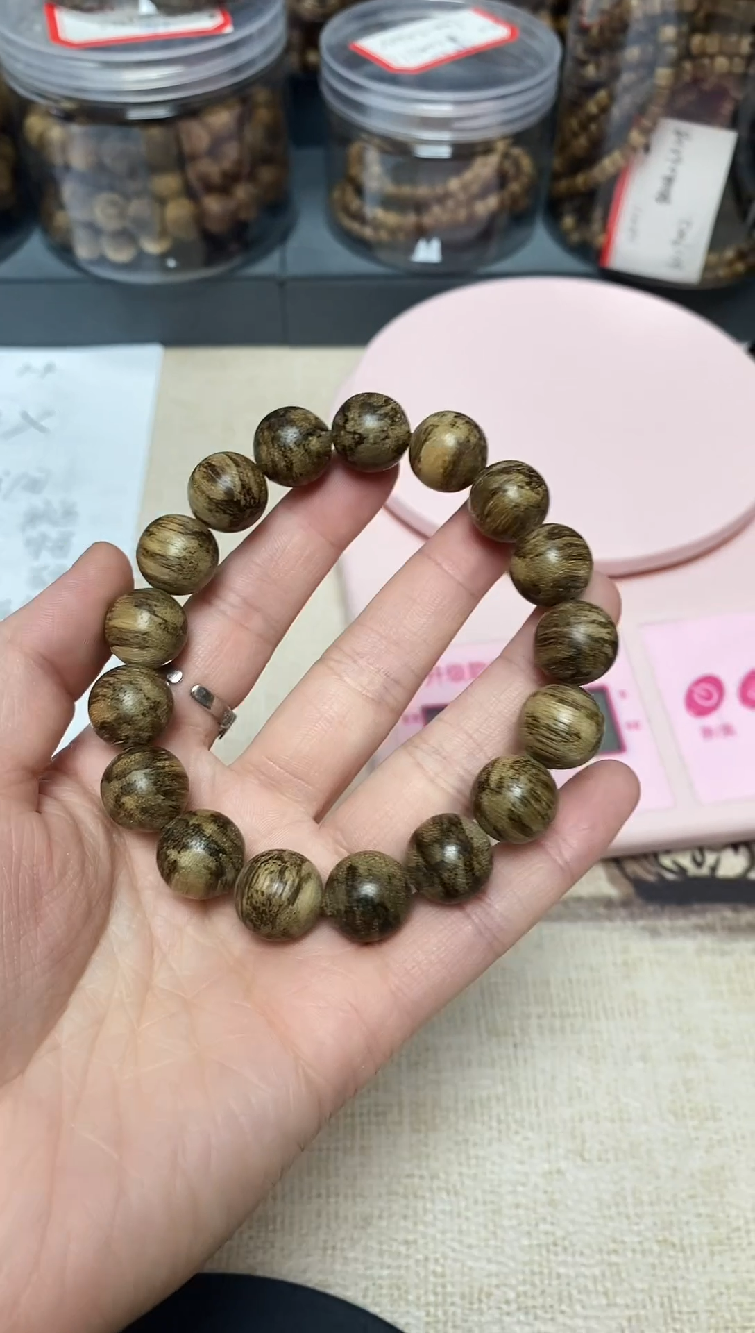 【闪购商品】沉香手串MY 01023 沉香天然野 单圈