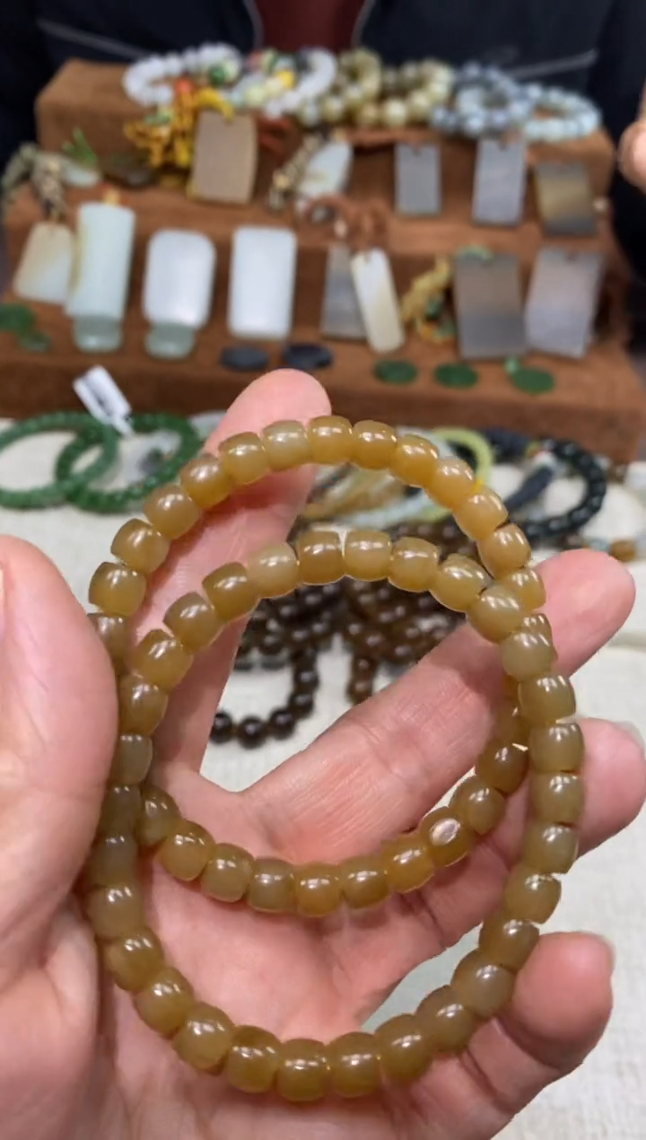 【闪购商品】和田玉手链未镶嵌颜色多样性发货拍一发一