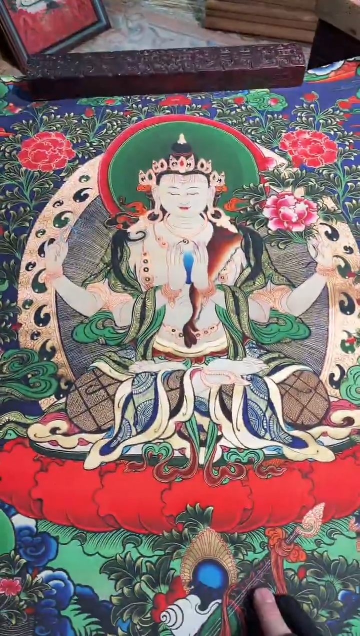 卷轴画天天的唐卡tk160