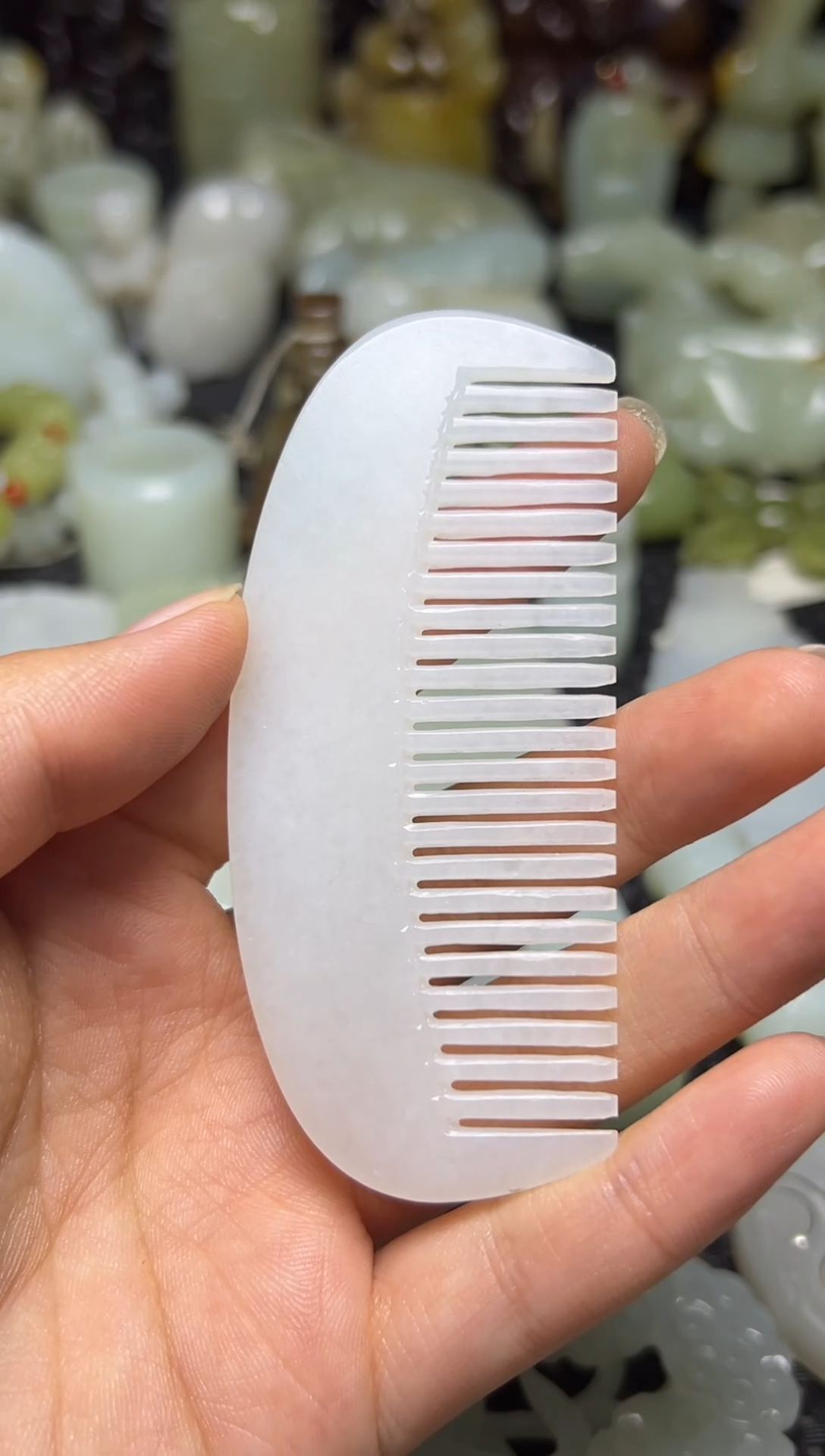 和田玉未镶嵌颈饰妙**慧1
