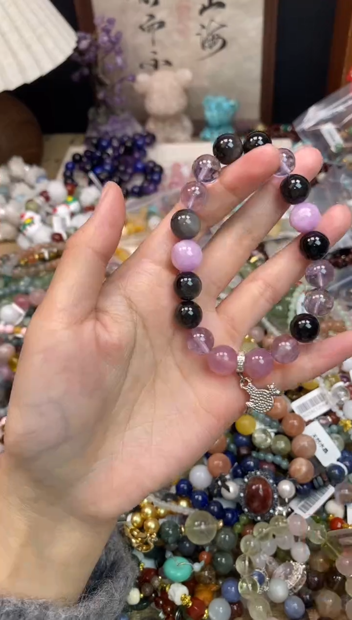 未镶嵌手链紫晶383