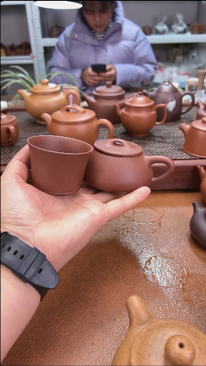 【闪购商品】紫砂茶壶200毫升石瓢