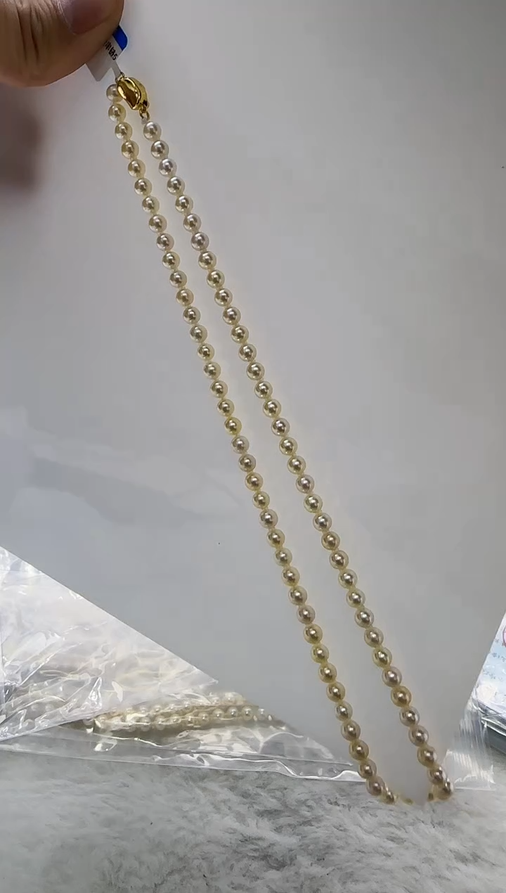 【闪购商品】海水珍珠DA银S925镶嵌t846 羽皇金6