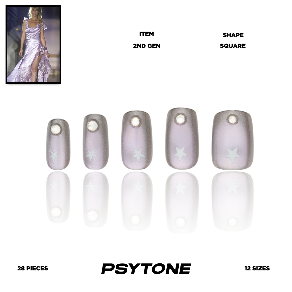 幻调星二代 Celebrity offspring||短款星星穿戴美甲片2025新款