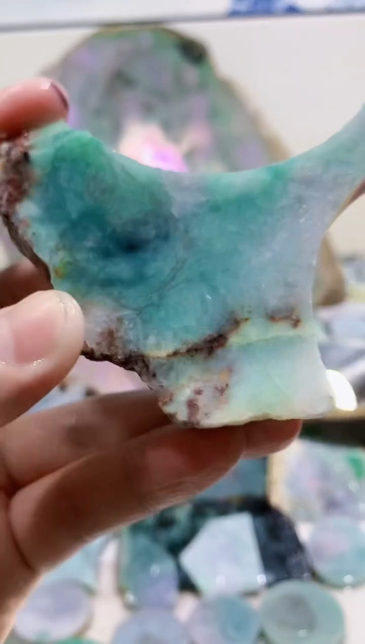 裸石翡翠0蒙0翡翠珠宝521