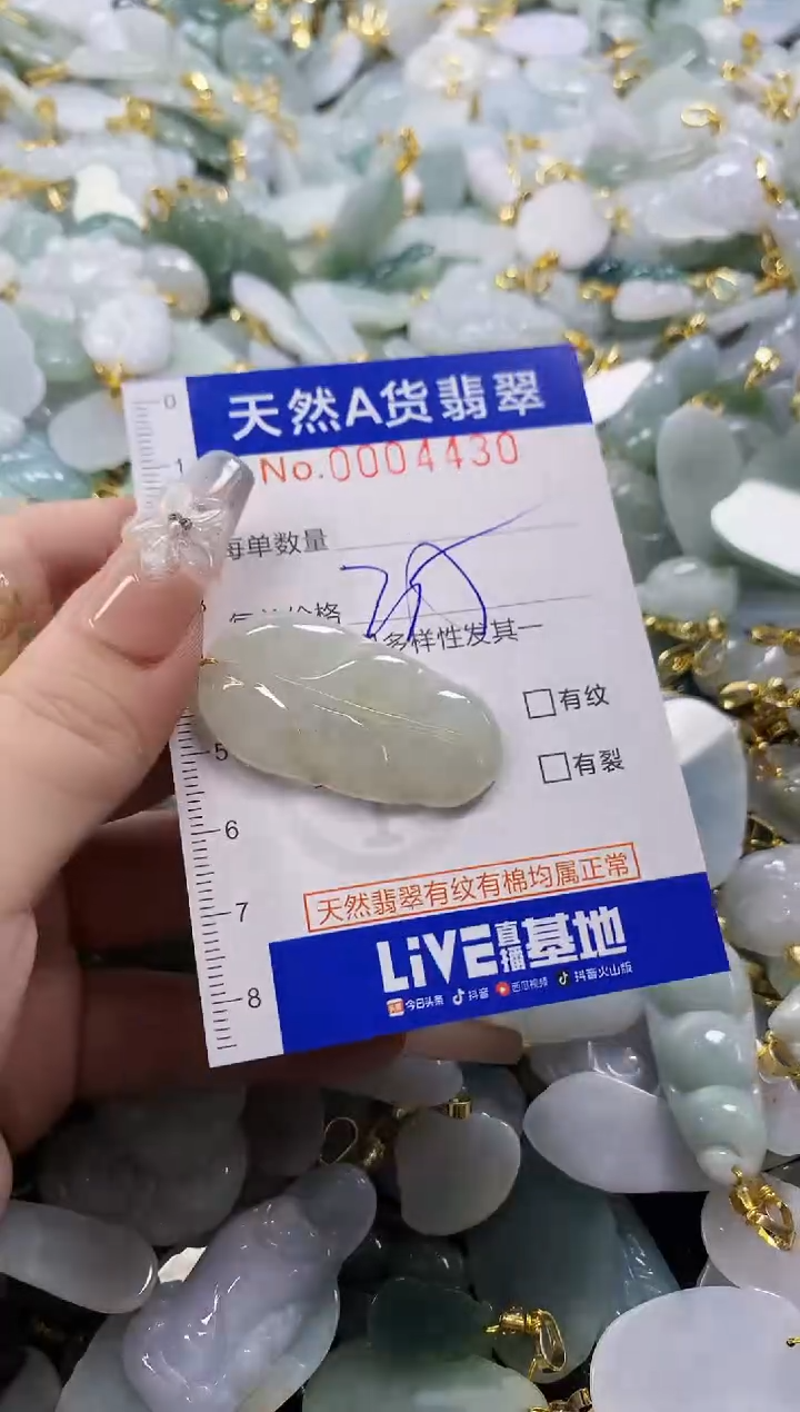 颈饰未镶嵌翡翠天然A货翡翠