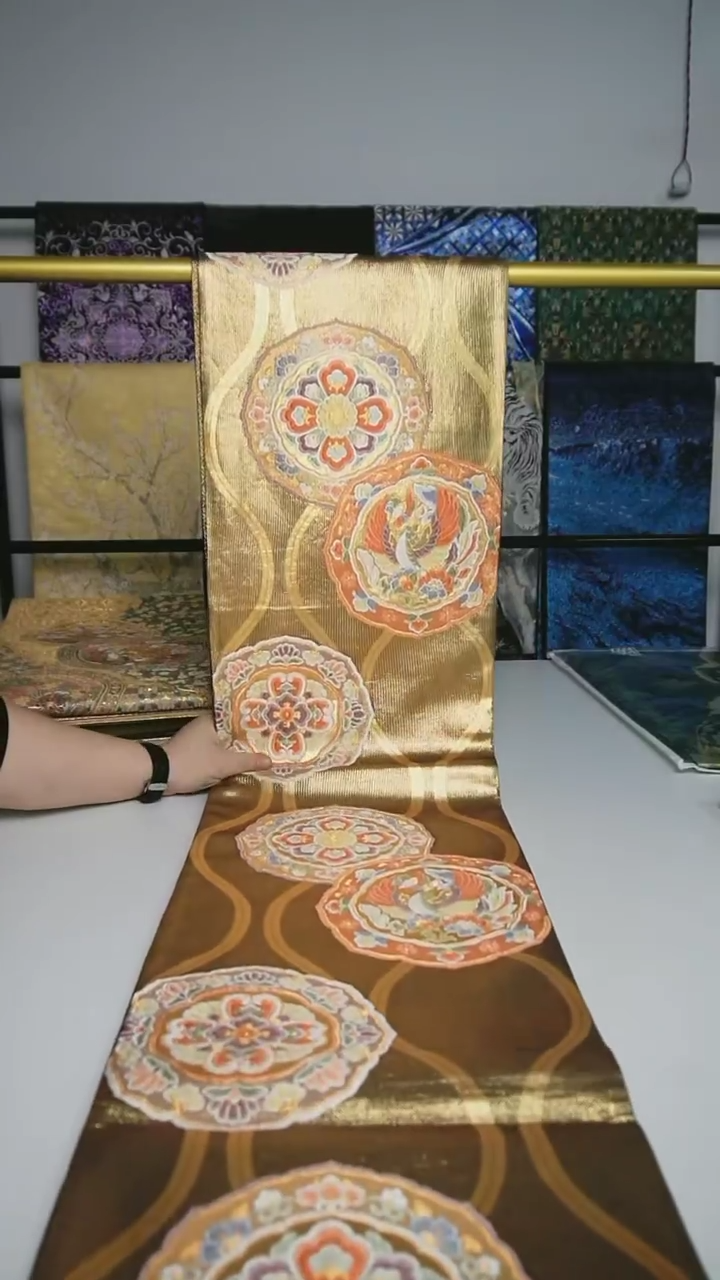 【闪购商品】织绣织锦110六通凤凰宝相花