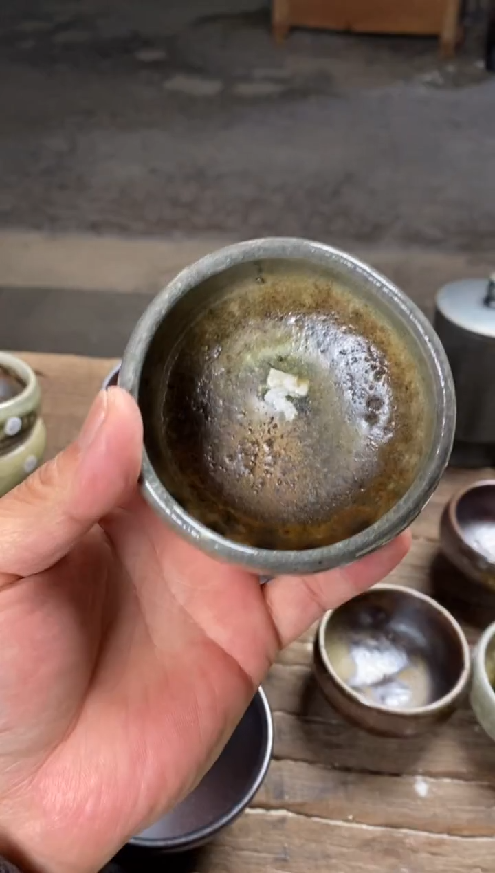 禅寂浪鬼柴烧-瑕疵杯不退换