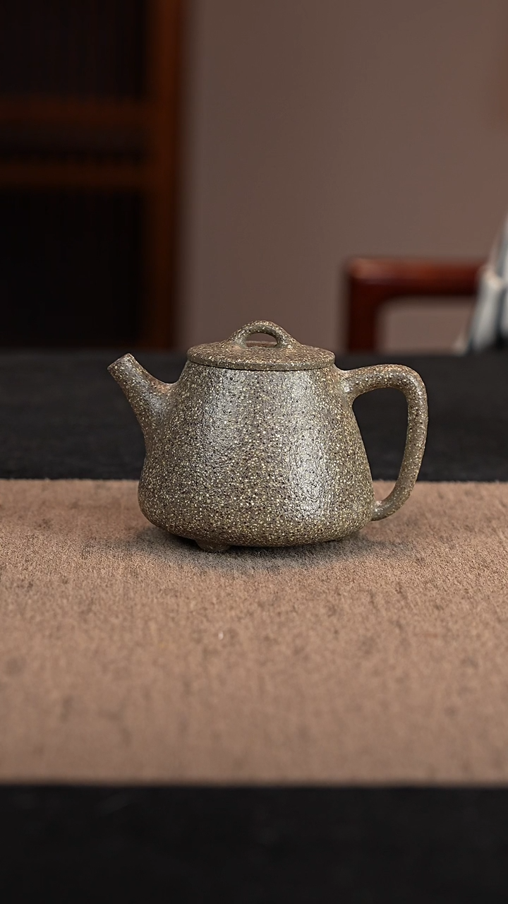 【闪购商品】紫砂茶壶青玉砂高石瓢