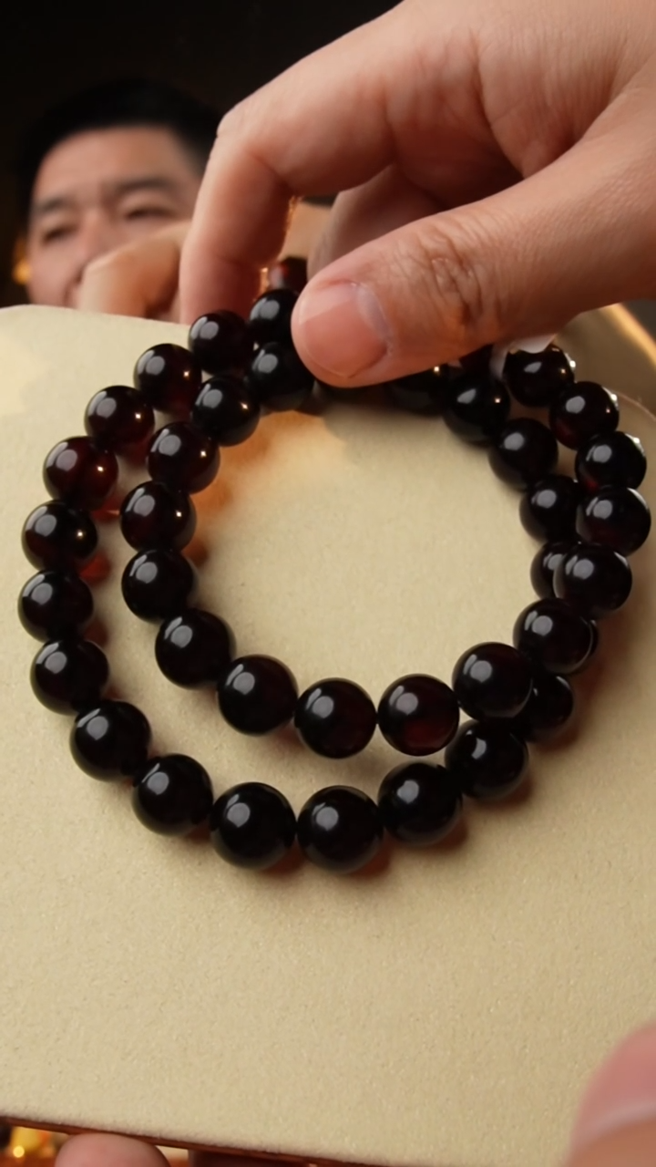 【闪购商品】琥珀裸石未镶嵌14+妈妈链