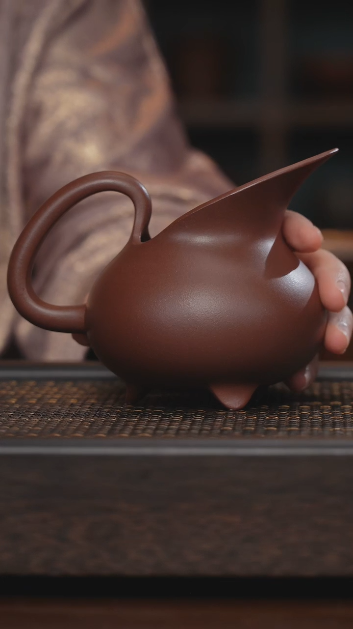 【闪购商品】紫砂茶杯非遗茶器-底槽清公道