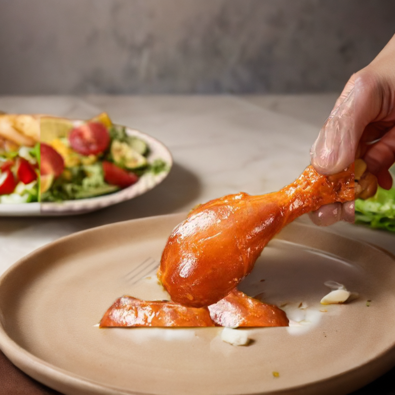 【900克】减脂解馋去皮鸡腿低脂代餐鸡肉零食高蛋白即食健身代餐