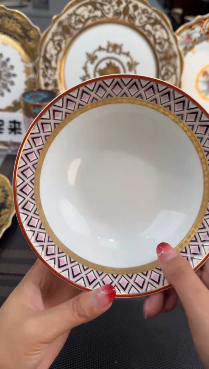 【闪购商品】瓷片6寸水果碗1个  福利价  福利价