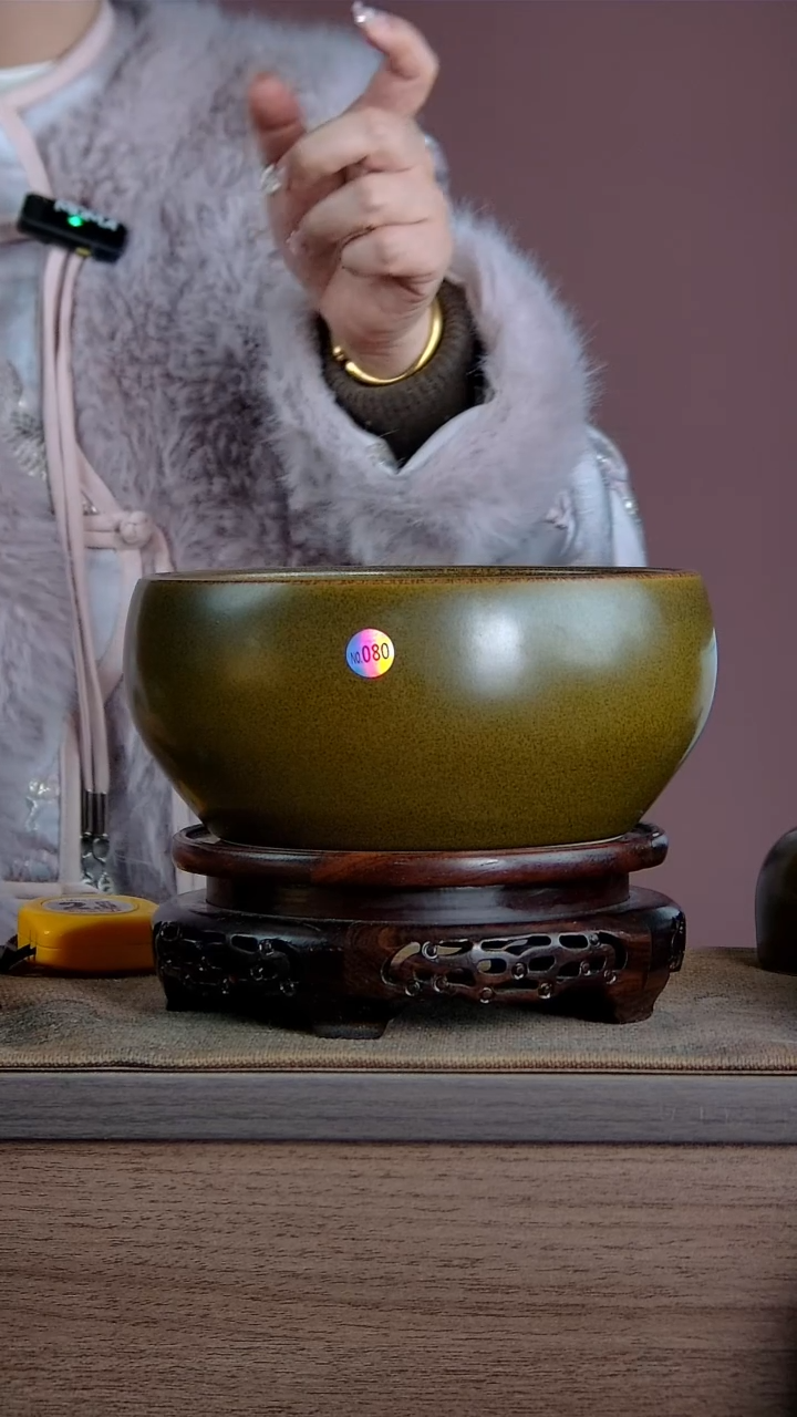 【闪购商品】景韵堂仿清茶叶末釉