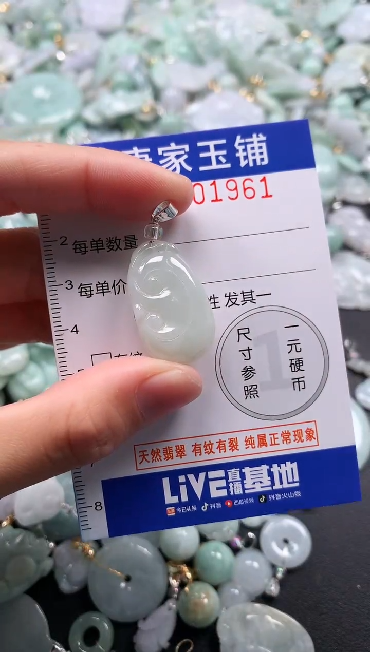 颈饰未镶嵌翡翠1961