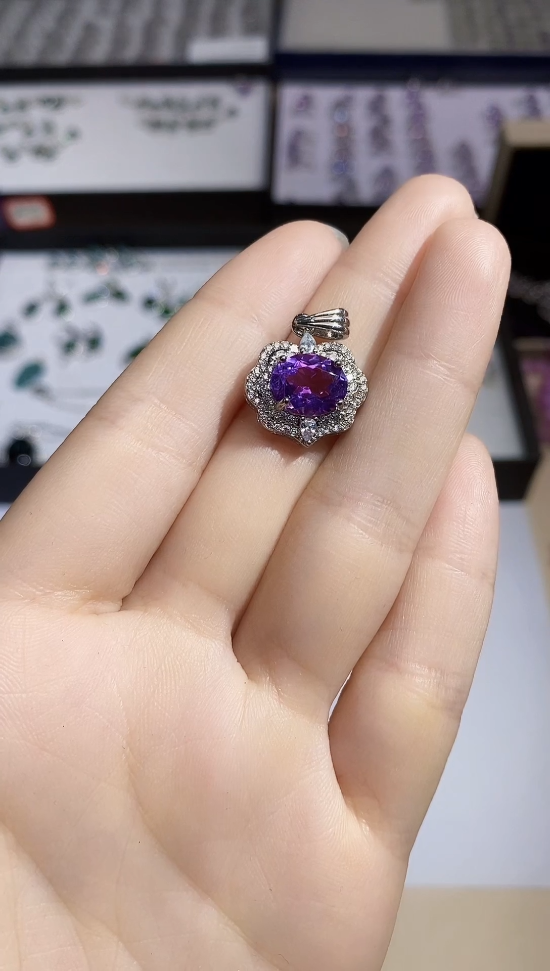 【闪购商品】水晶吊坠(不含链)未镶嵌多样性 发其一  【22】