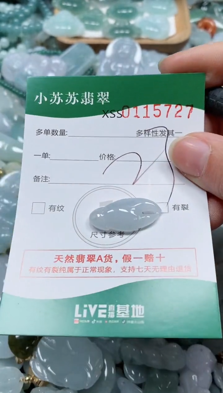 【闪购商品】翡翠颈饰未镶嵌闪购商品0115727