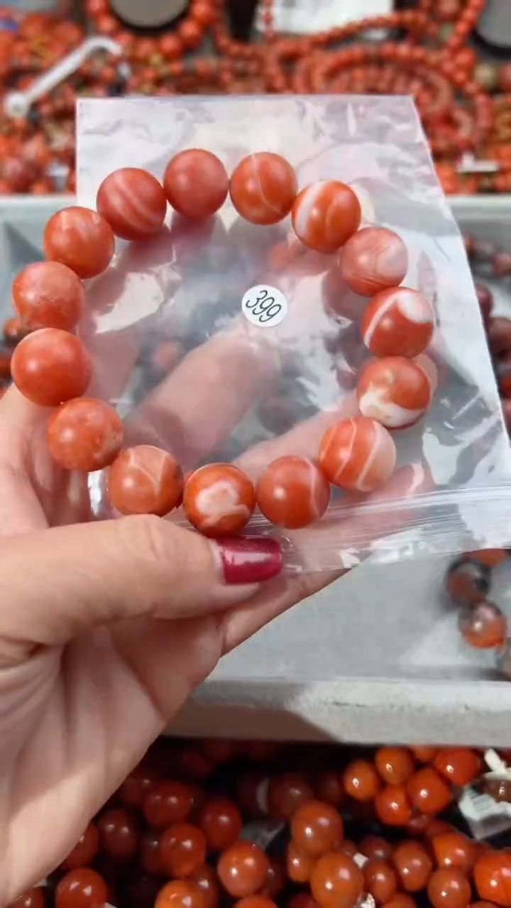 【闪购商品】南红玛瑙手串未镶嵌15+