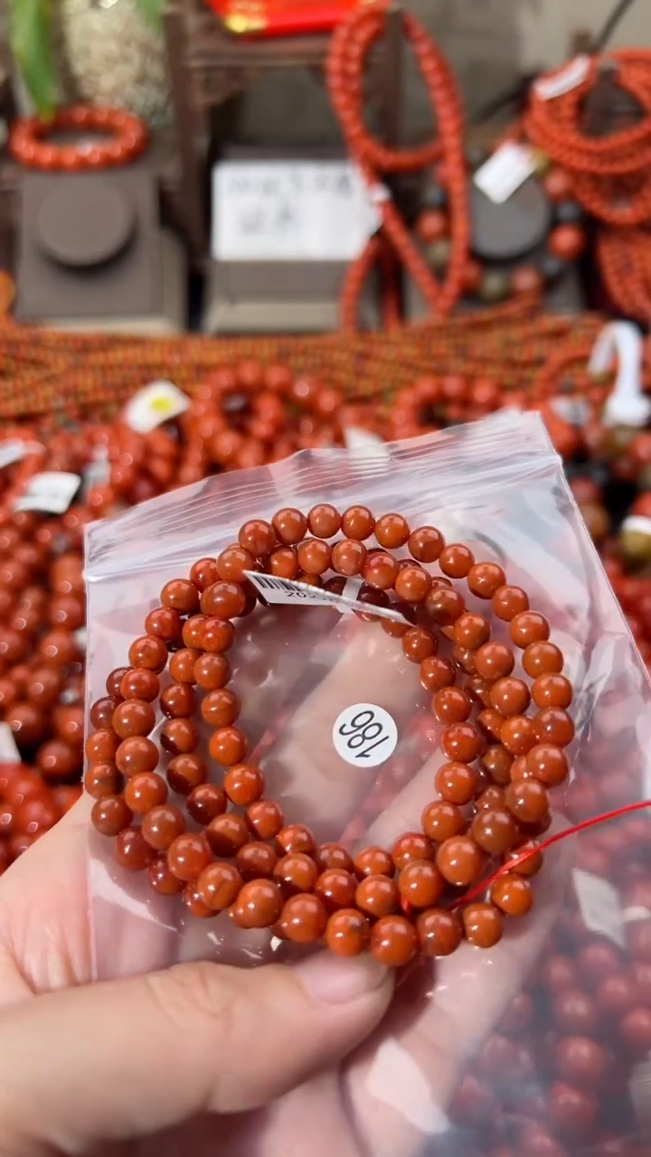【闪购商品】南红玛瑙手串未镶嵌8