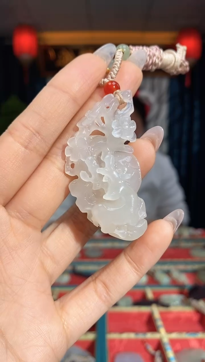 【闪购商品】和田玉颈饰未镶嵌花