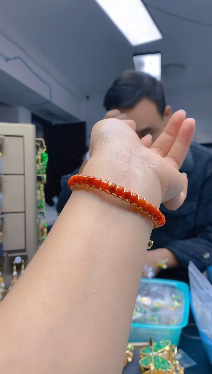 【闪购商品】翡翠耳饰合金0151翡翠手镯